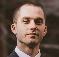 Porträtt av Thomas Whitfield, tradinganalytiker och kryptomarknadsexpert